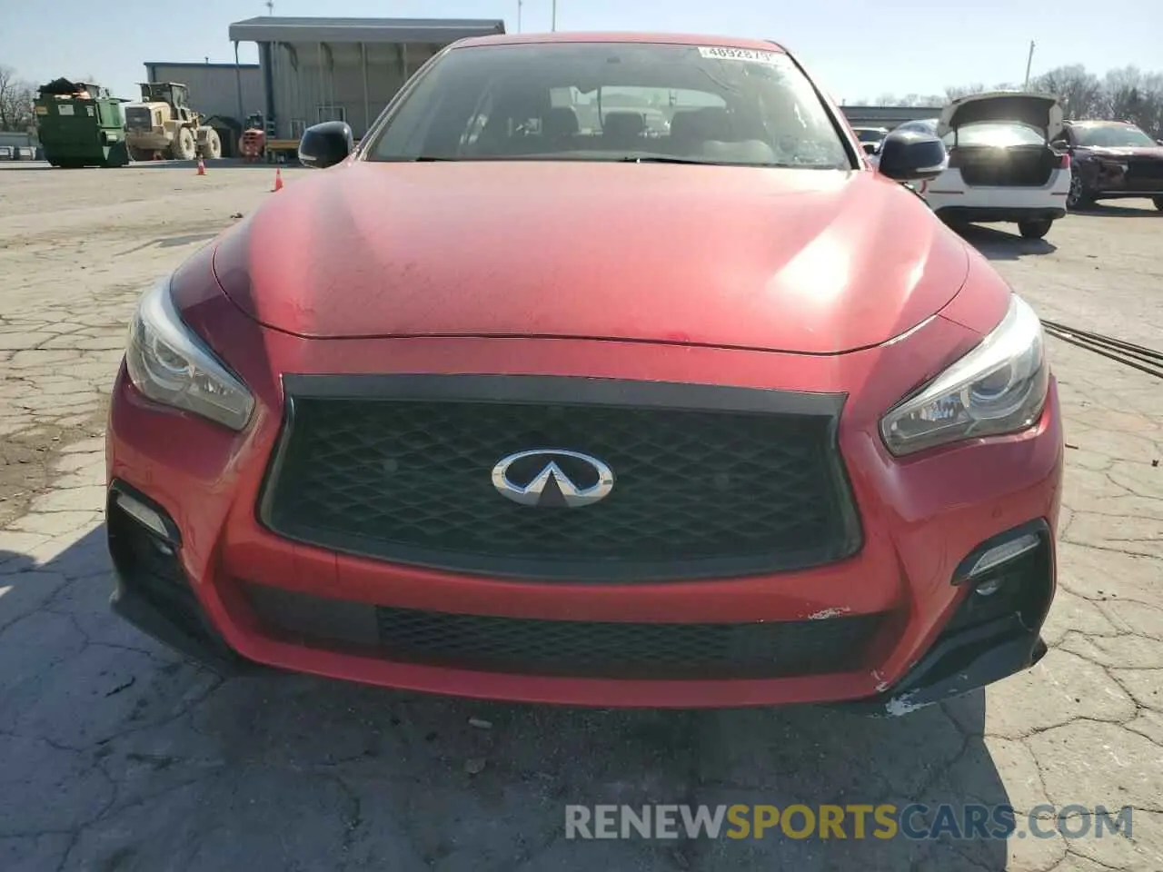 5 Фотография поврежденного автомобиля JN1FV7DR8NM390216 INFINITI Q50 2022