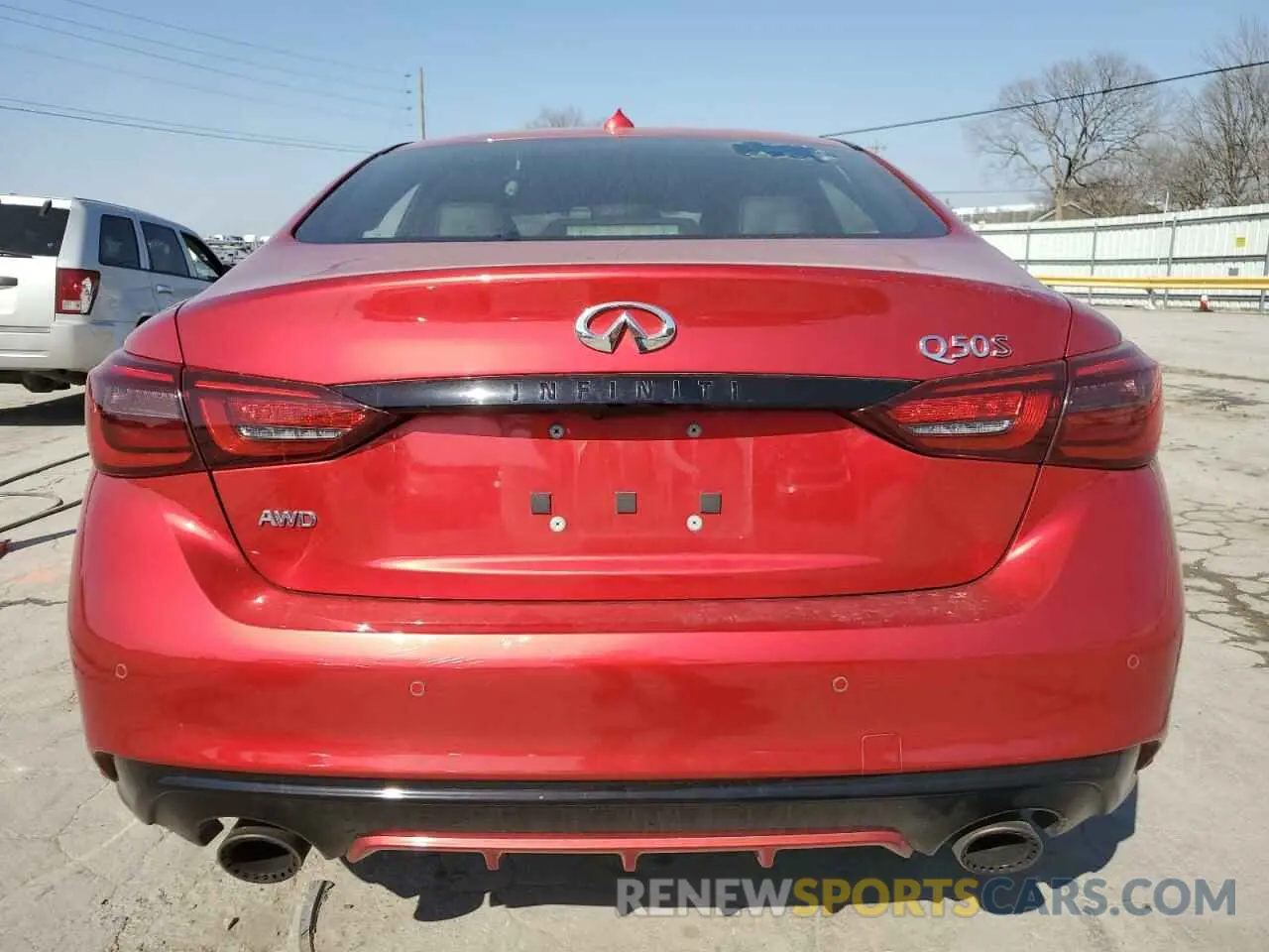 6 Фотография поврежденного автомобиля JN1FV7DR8NM390216 INFINITI Q50 2022