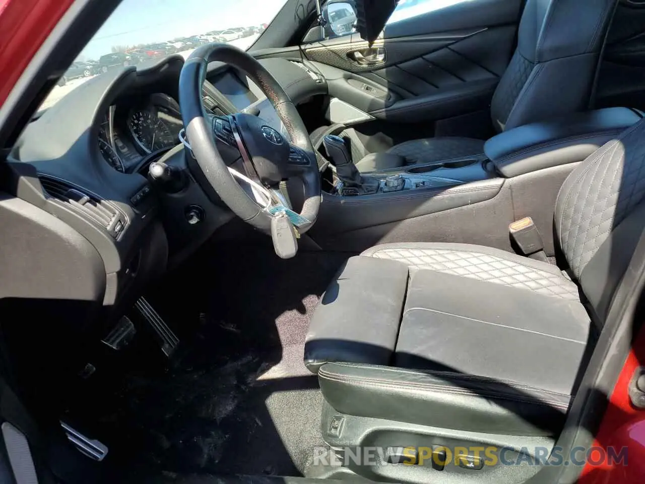 7 Фотография поврежденного автомобиля JN1FV7DR8NM390216 INFINITI Q50 2022