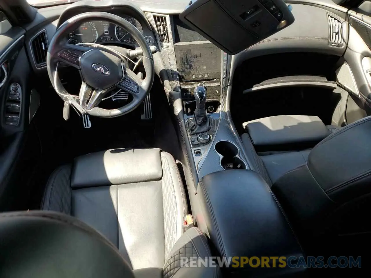 8 Фотография поврежденного автомобиля JN1FV7DR8NM390216 INFINITI Q50 2022