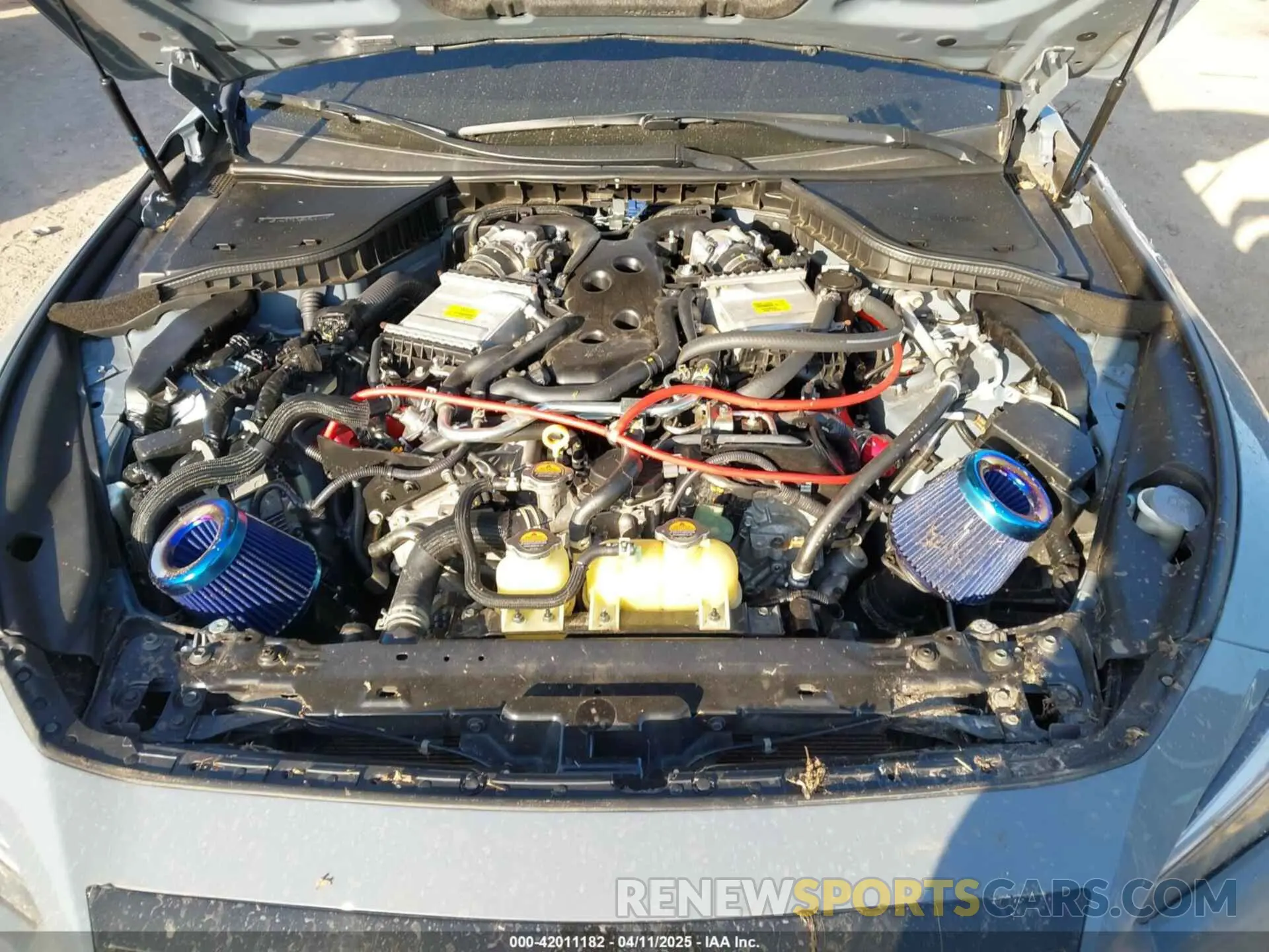 10 Фотография поврежденного автомобиля JN1FV7DR9NM390225 INFINITI Q50 2022