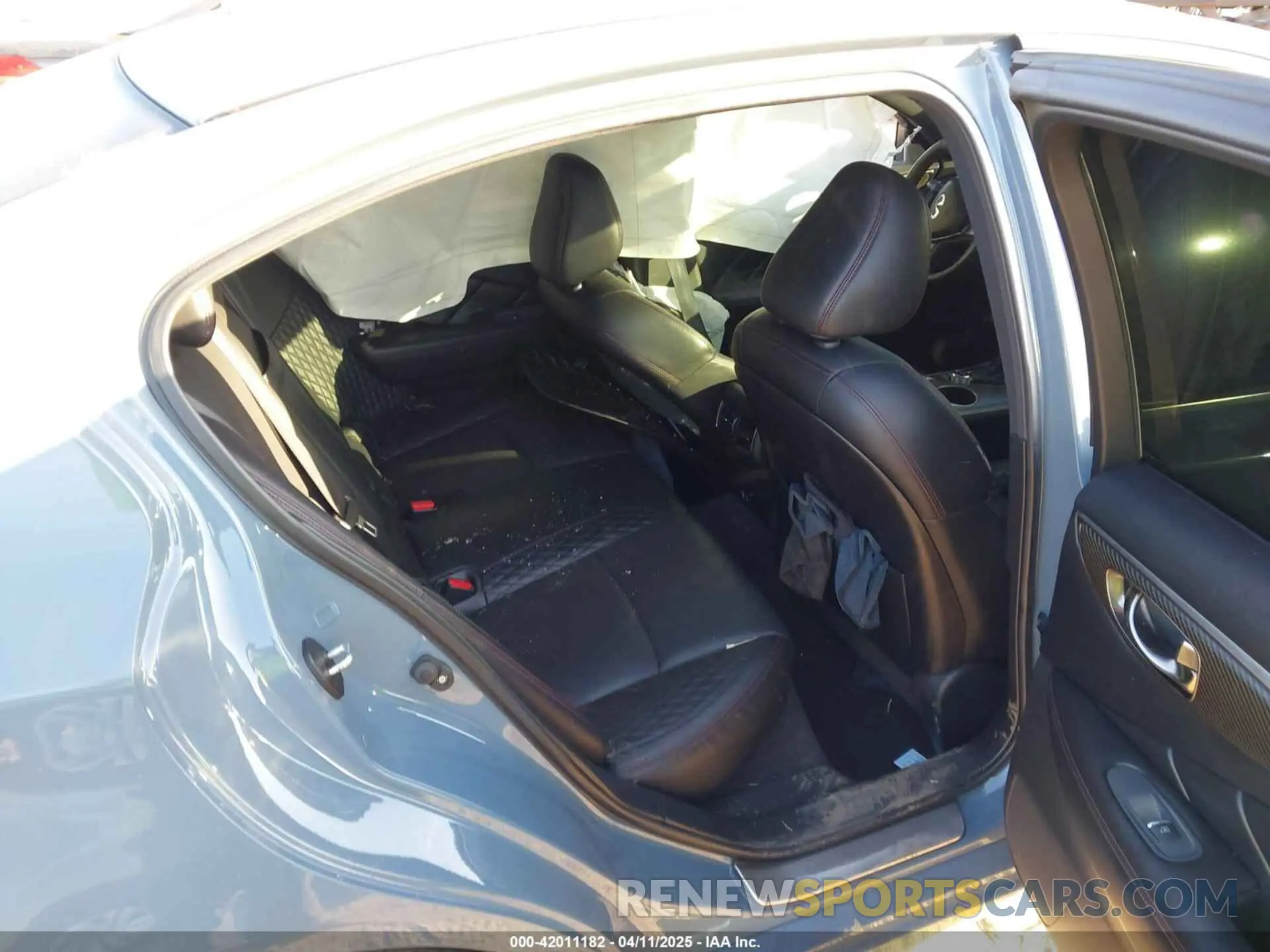 8 Фотография поврежденного автомобиля JN1FV7DR9NM390225 INFINITI Q50 2022