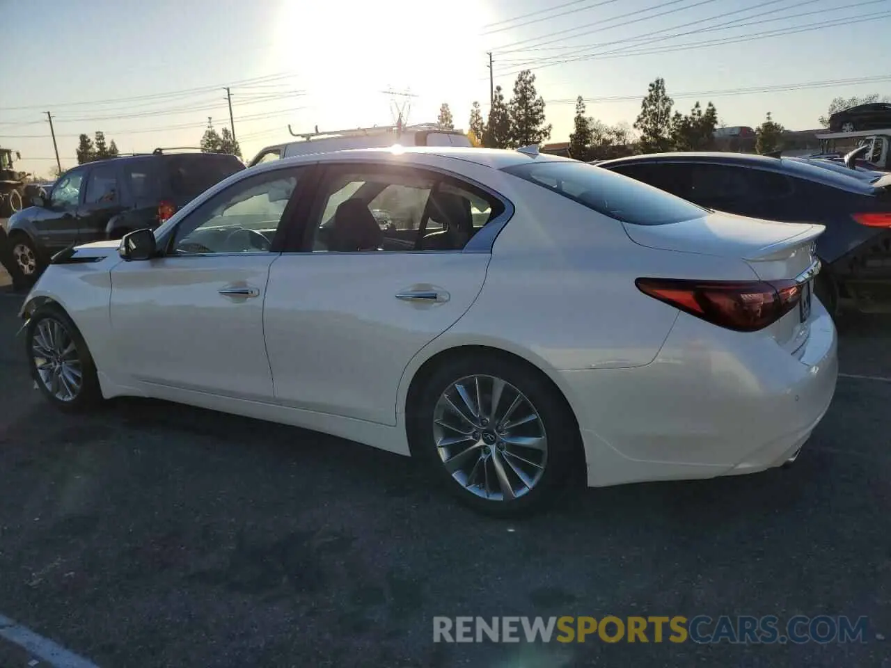2 Photograph of a damaged car JN1EV7BP5PM510392 INFINITI Q50 2023