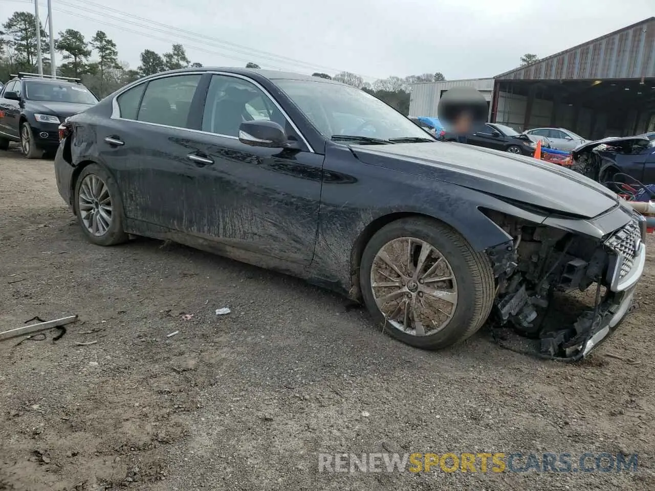 4 Photograph of a damaged car JN1EV7BP5PM510800 INFINITI Q50 2023