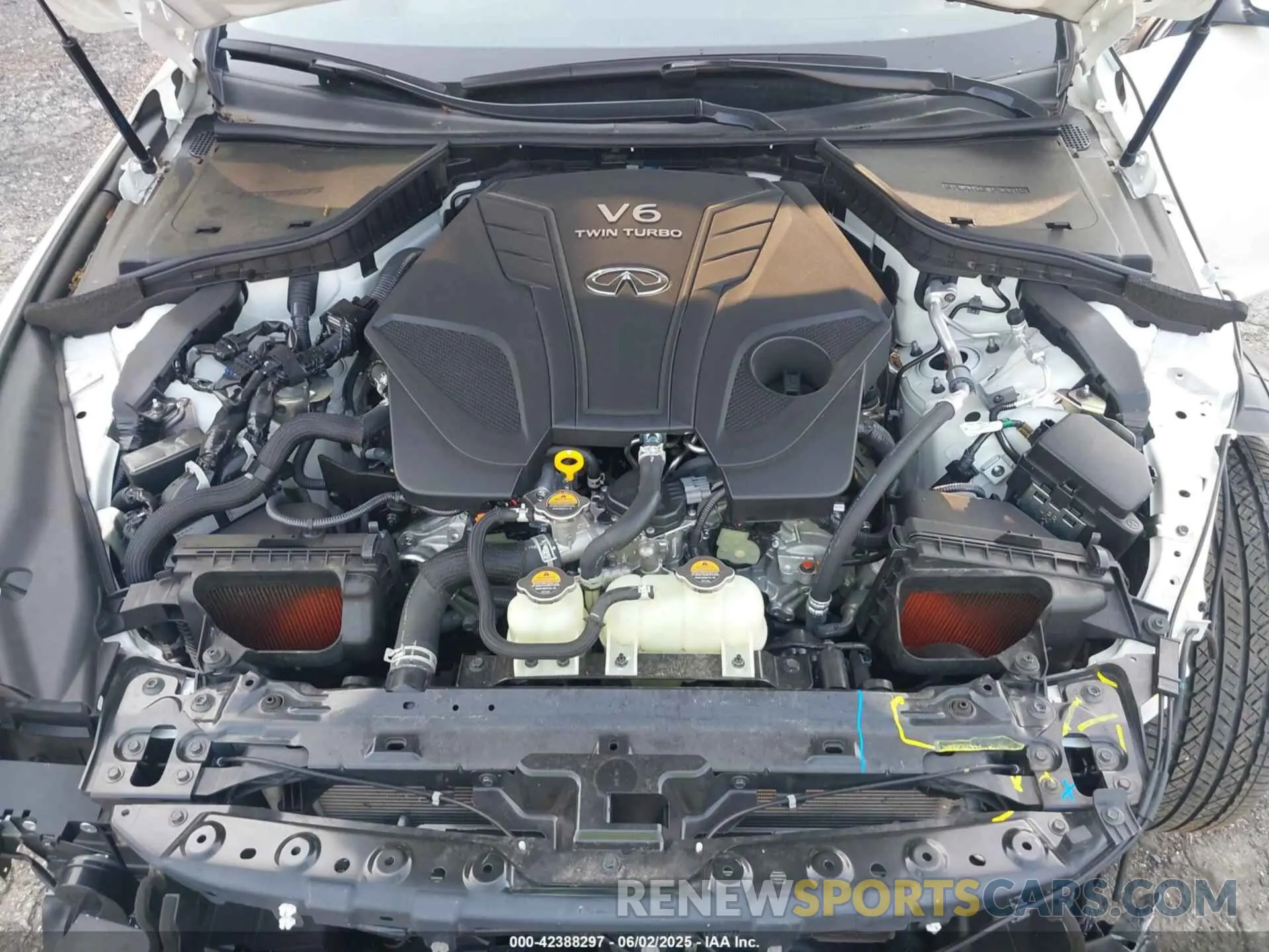 10 Photograph of a damaged car JN1EV7BP6PM512345 INFINITI Q50 2023