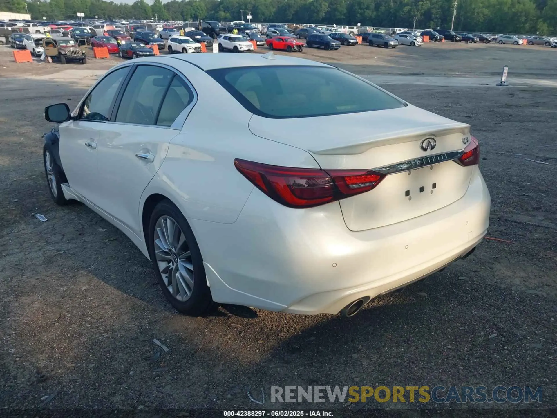 3 Photograph of a damaged car JN1EV7BP6PM512345 INFINITI Q50 2023