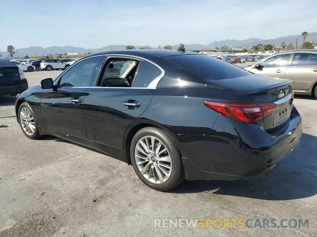 2 Фотография поврежденного автомобиля JN1EV7BP7PM511284 INFINITI Q50 2023