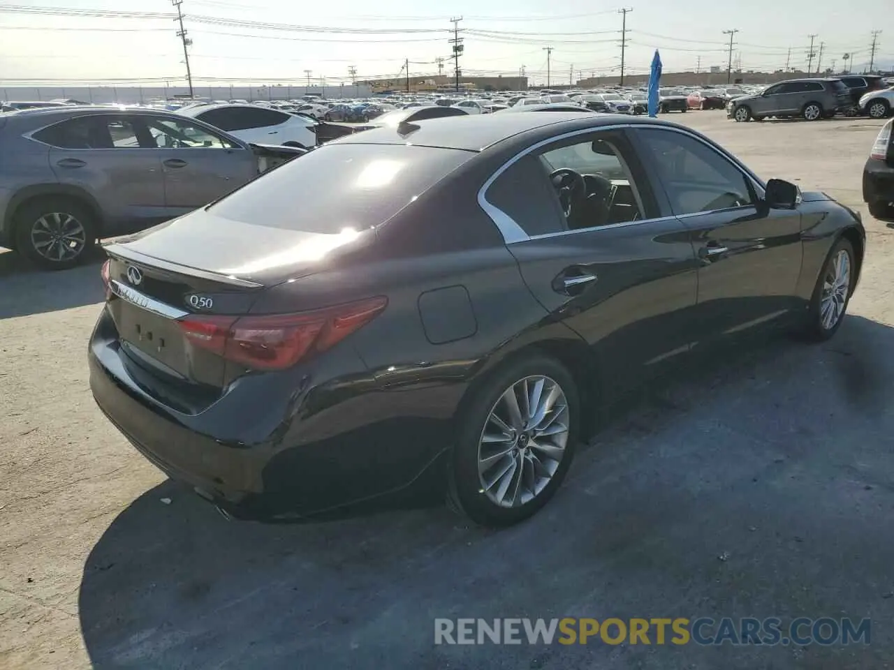 3 Фотография поврежденного автомобиля JN1EV7BP7PM511284 INFINITI Q50 2023