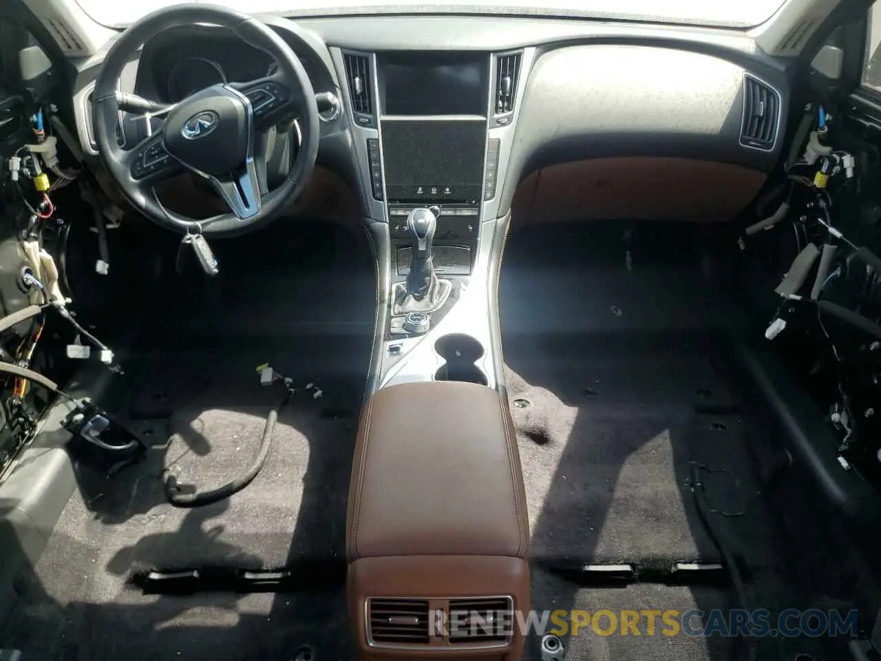 8 Фотография поврежденного автомобиля JN1EV7BP7PM511284 INFINITI Q50 2023