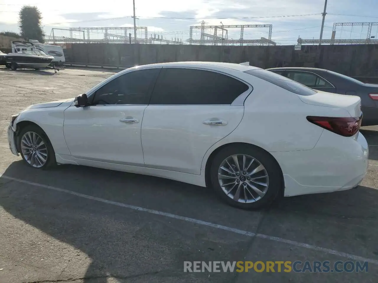 2 Photograph of a damaged car JN1EV7BP8PM511178 INFINITI Q50 2023