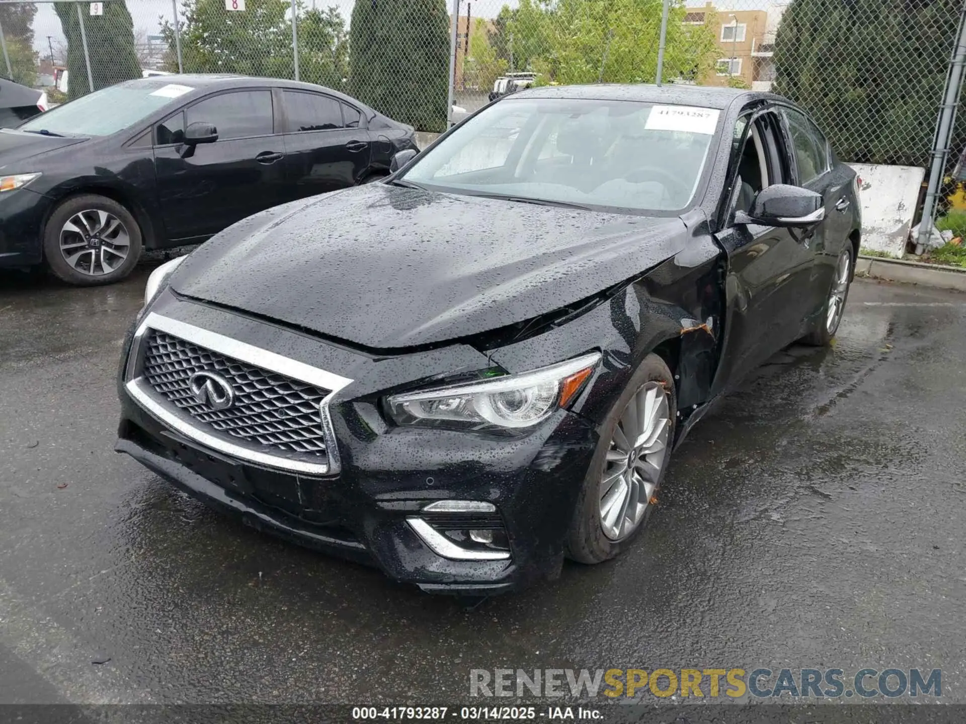 2 Photograph of a damaged car JN1EV7BP9PM513067 INFINITI Q50 2023