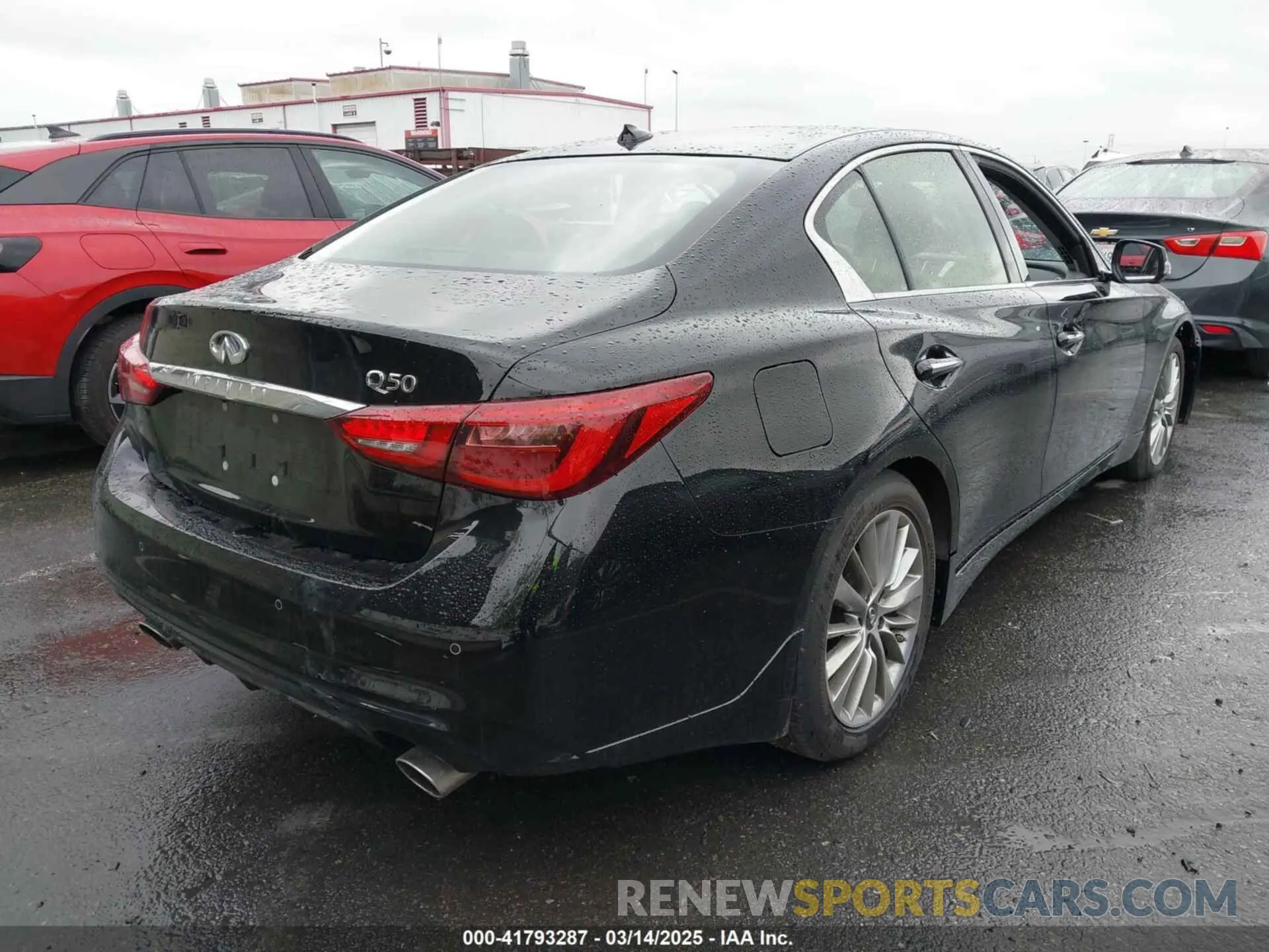 4 Photograph of a damaged car JN1EV7BP9PM513067 INFINITI Q50 2023