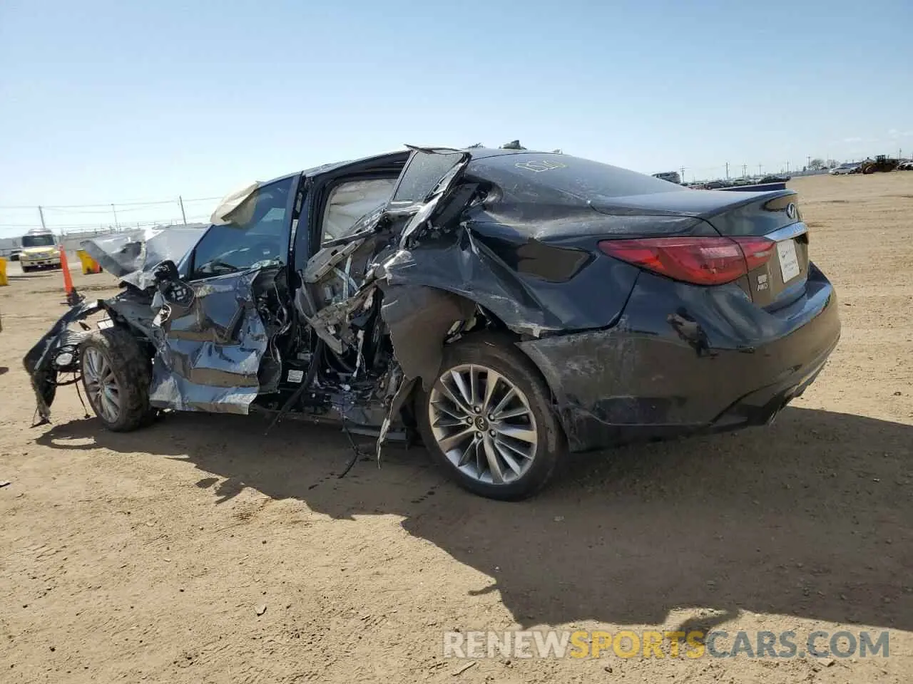 2 Photograph of a damaged car JN1EV7BR0PM542118 INFINITI Q50 2023