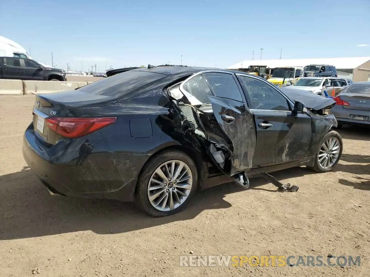 3 Photograph of a damaged car JN1EV7BR0PM542118 INFINITI Q50 2023