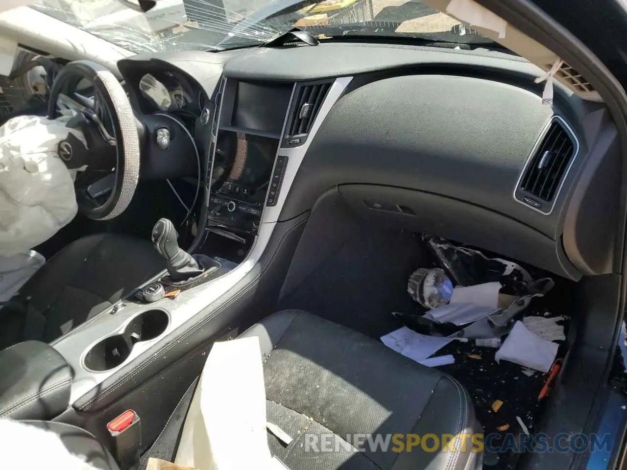 8 Photograph of a damaged car JN1EV7BR0PM542118 INFINITI Q50 2023