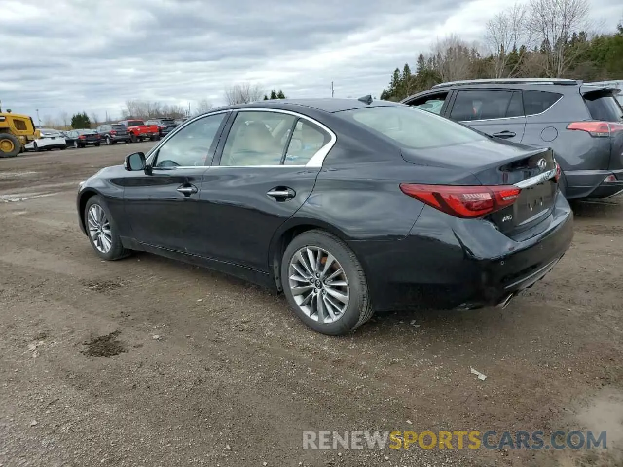 2 Фотография поврежденного автомобиля JN1EV7BR1PM543584 INFINITI Q50 2023