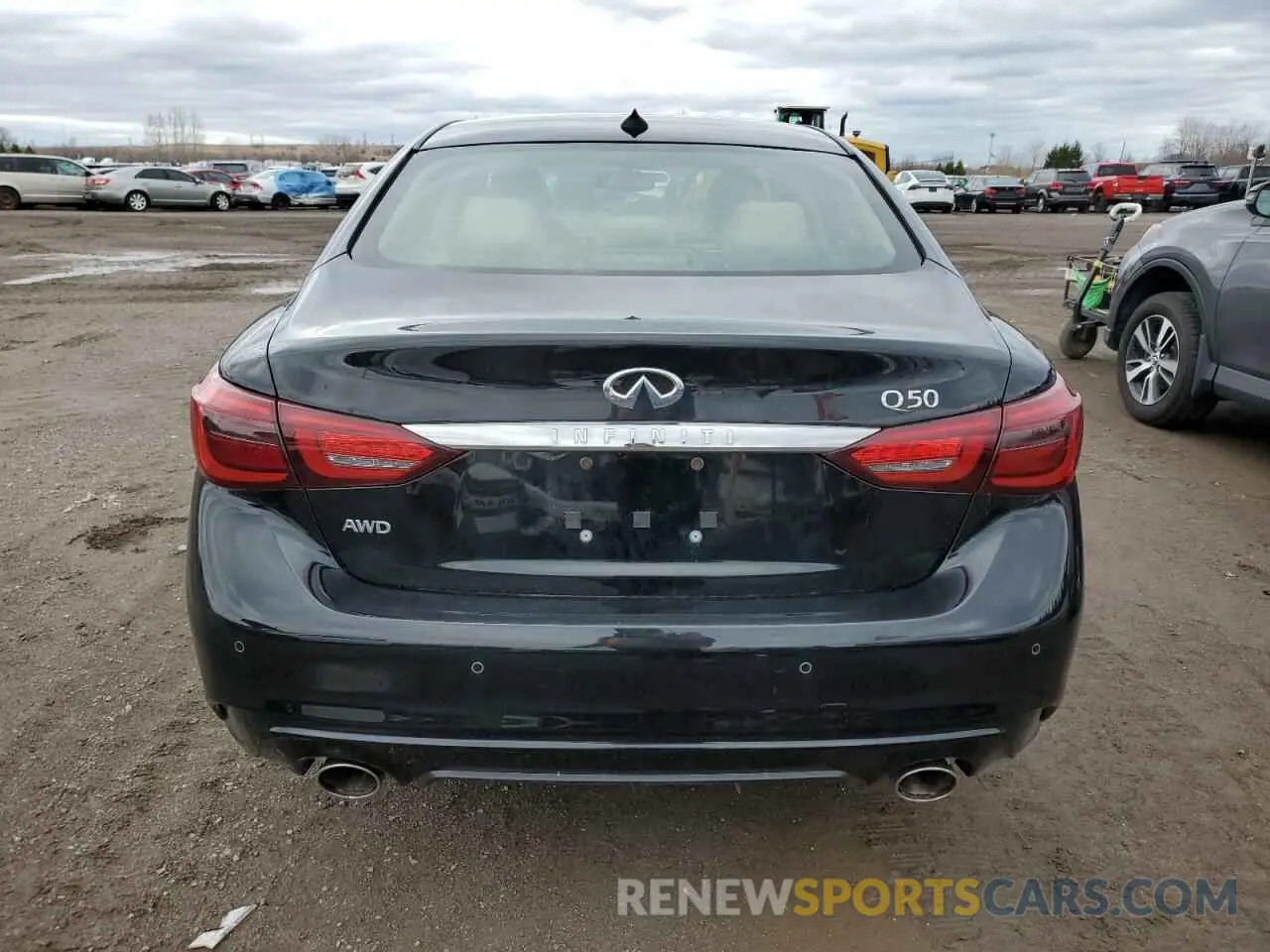 6 Фотография поврежденного автомобиля JN1EV7BR1PM543584 INFINITI Q50 2023