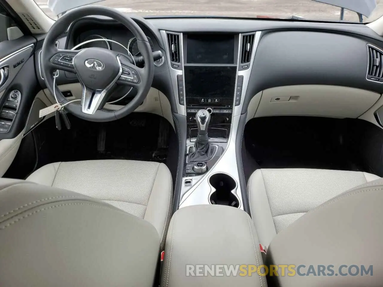 8 Фотография поврежденного автомобиля JN1EV7BR1PM543584 INFINITI Q50 2023