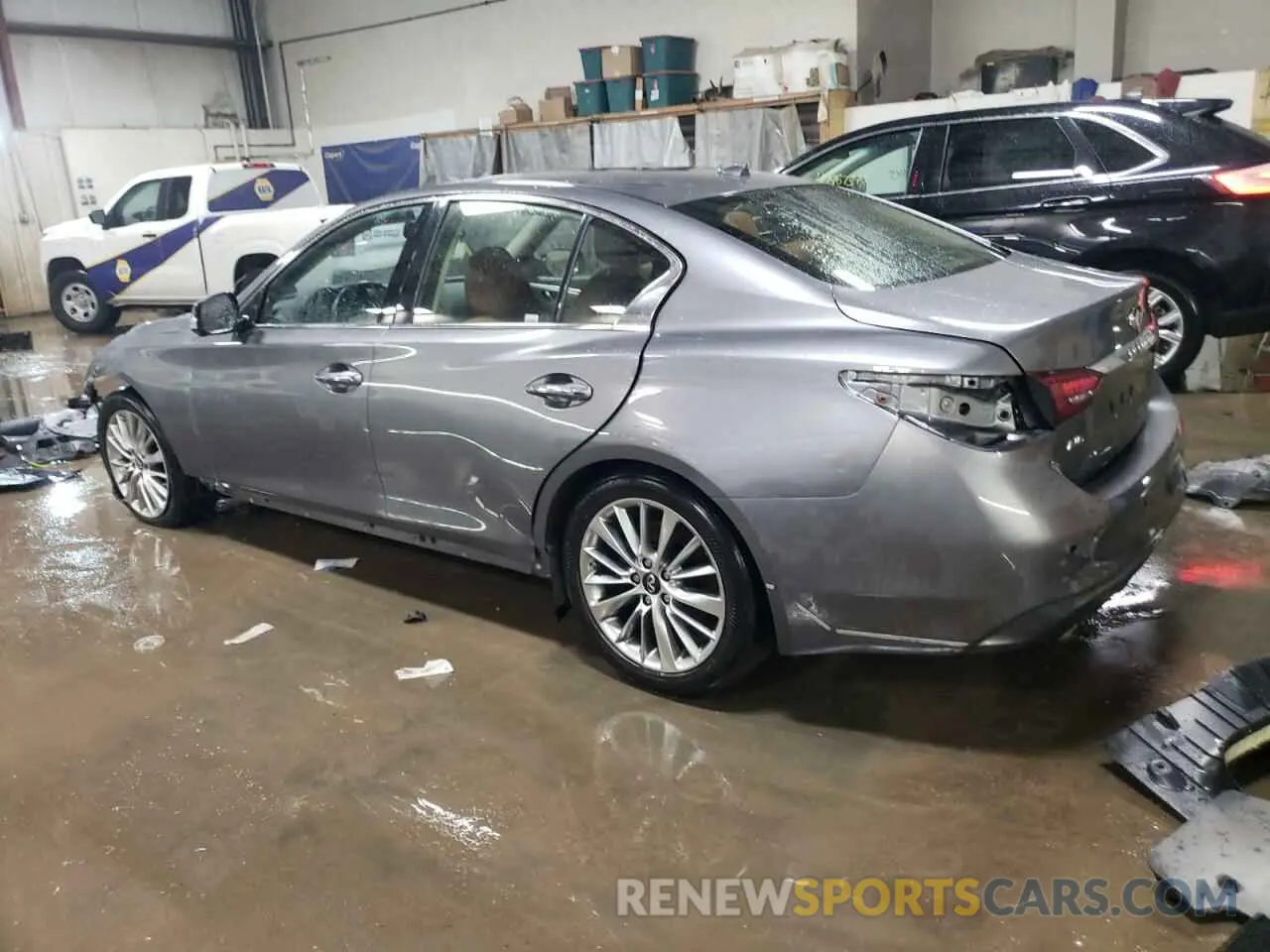 2 Photograph of a damaged car JN1EV7BR3PM540346 INFINITI Q50 2023