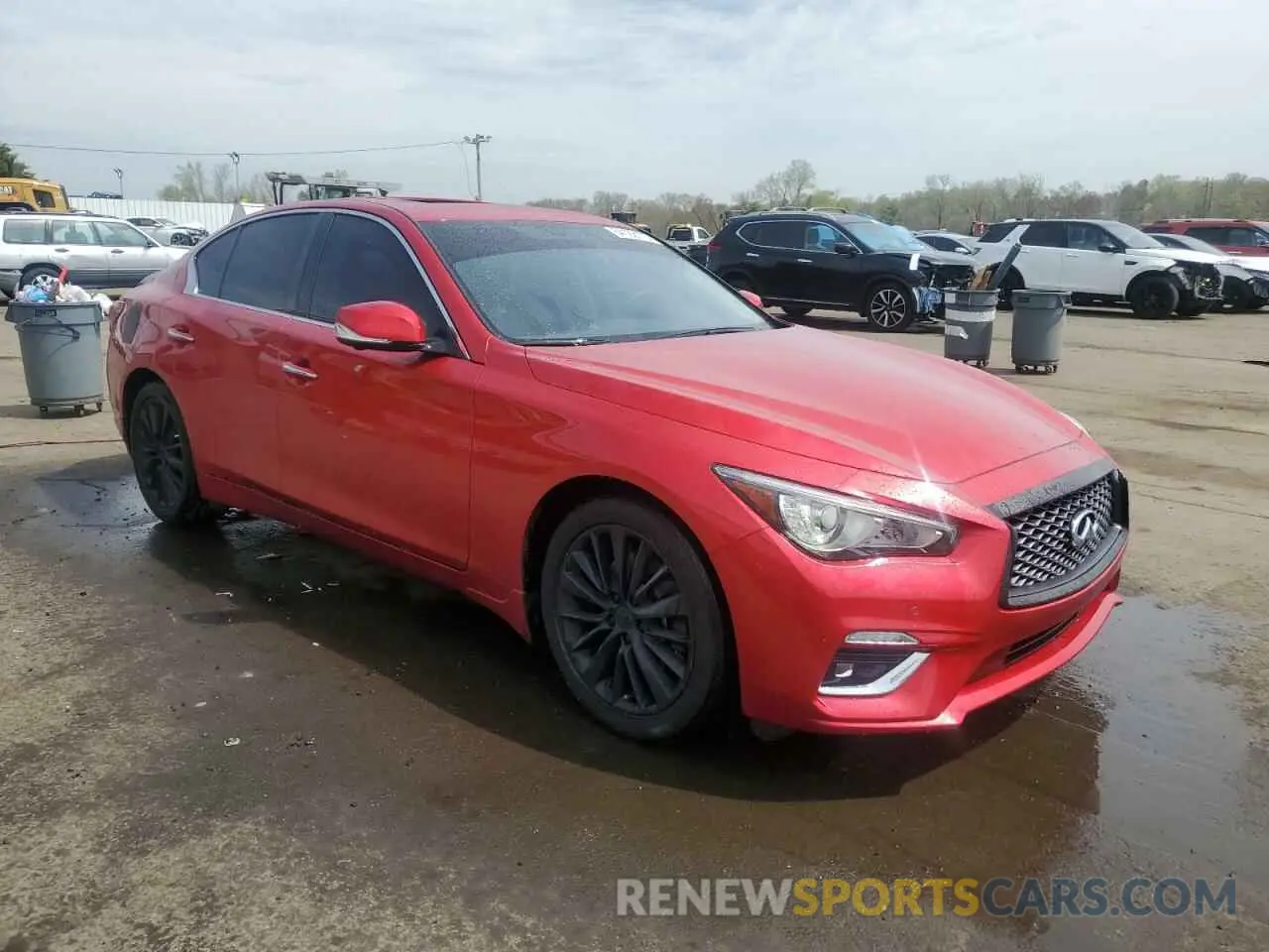 4 Photograph of a damaged car JN1EV7BR7PM543122 INFINITI Q50 2023