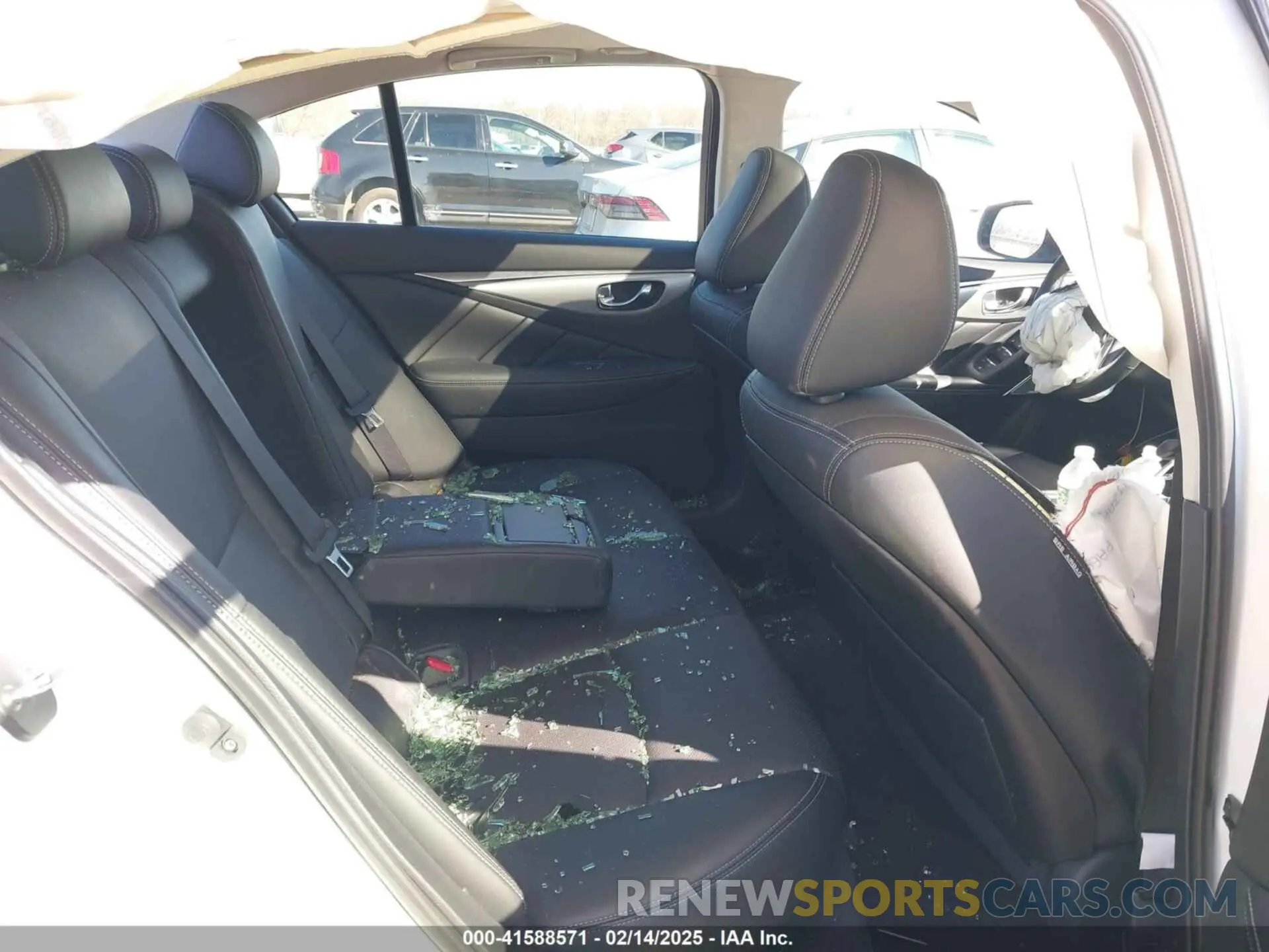 8 Photograph of a damaged car JN1EV7BRXPM542112 INFINITI Q50 2023