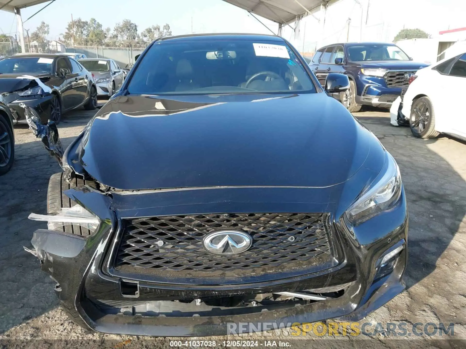 12 Photograph of a damaged car JN1EV7CPXPM511312 INFINITI Q50 2023