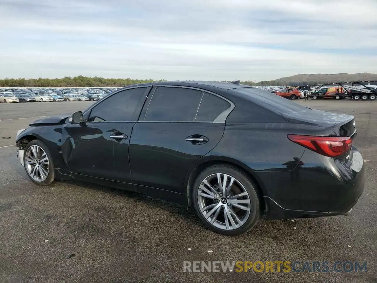 2 Photograph of a damaged car JN1EV7CR1PM543311 INFINITI Q50 2023