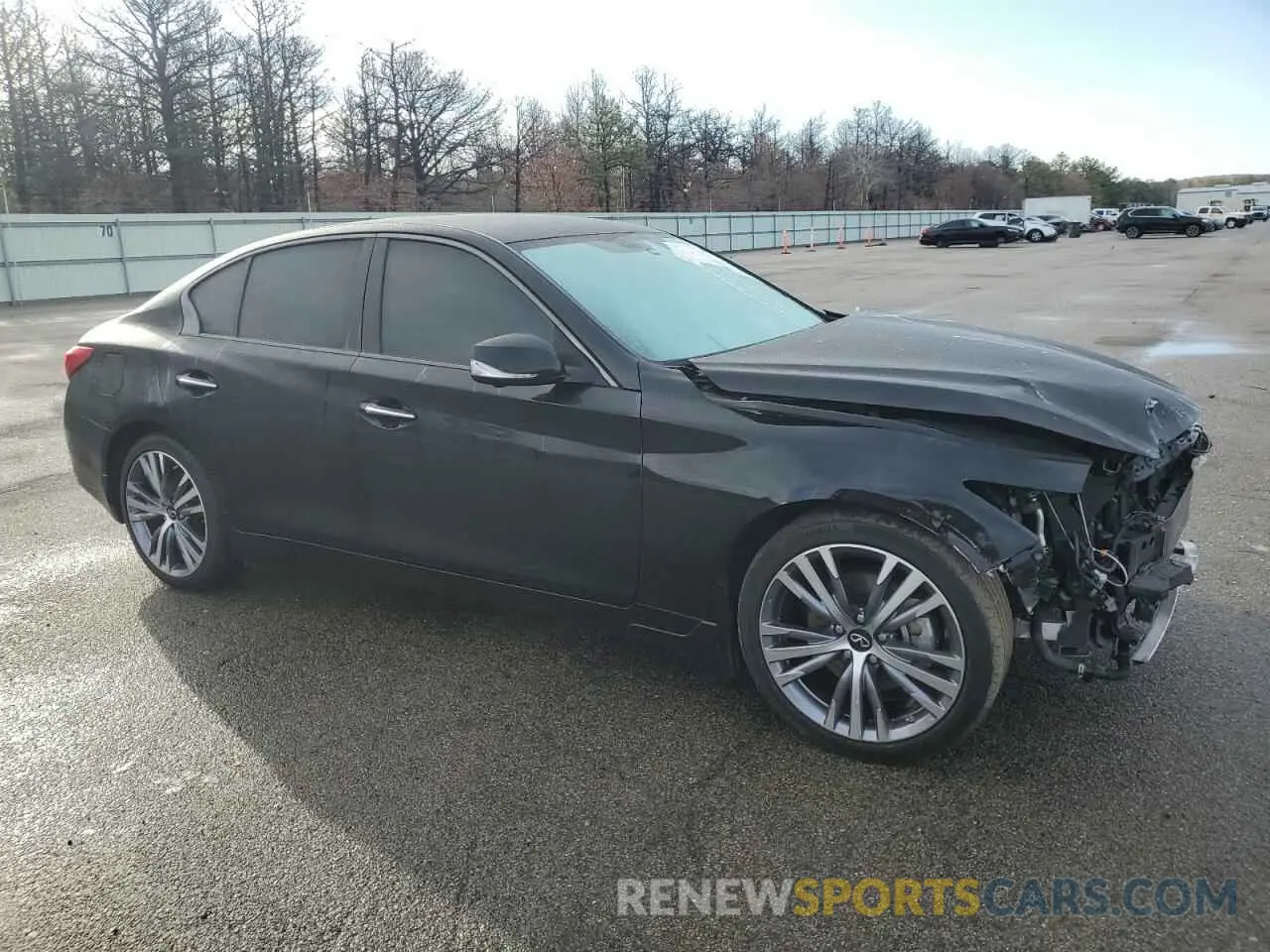 4 Photograph of a damaged car JN1EV7CR1PM543311 INFINITI Q50 2023