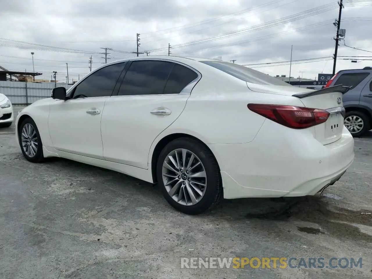 2 Фотография поврежденного автомобиля JN1EV7BP3RM600692 INFINITI Q50 2024