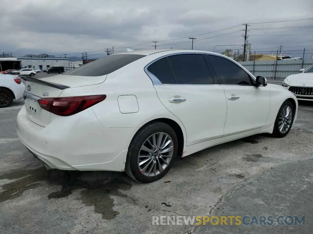 3 Фотография поврежденного автомобиля JN1EV7BP3RM600692 INFINITI Q50 2024