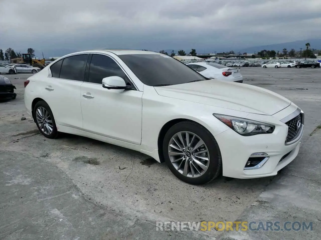 4 Фотография поврежденного автомобиля JN1EV7BP3RM600692 INFINITI Q50 2024