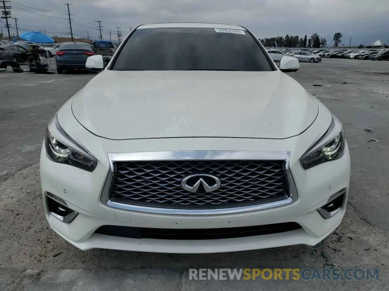 5 Фотография поврежденного автомобиля JN1EV7BP3RM600692 INFINITI Q50 2024