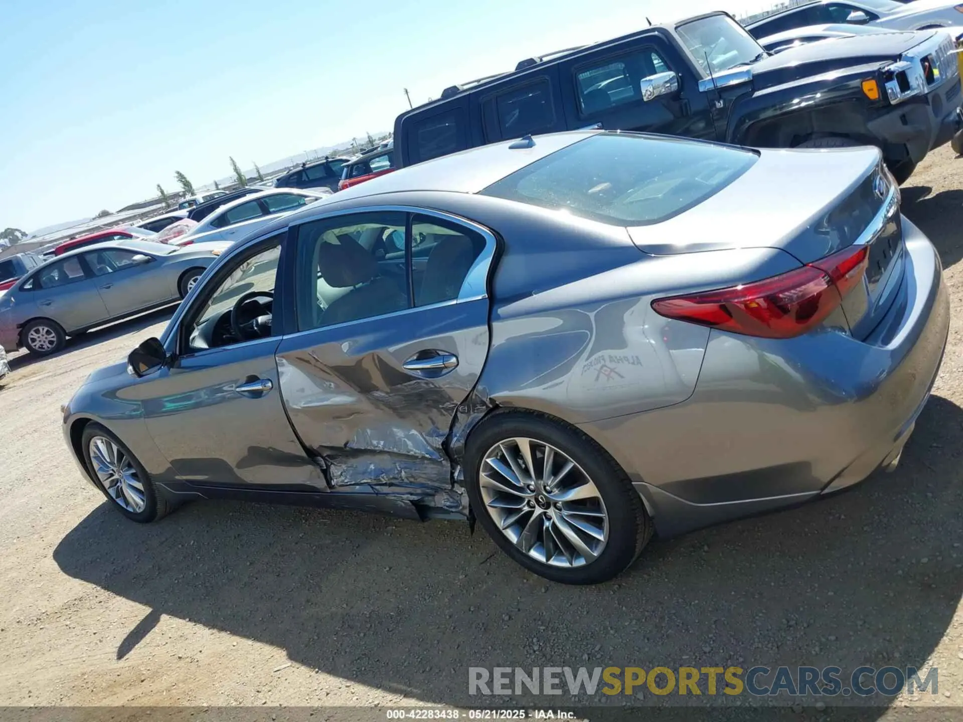 14 Фотография поврежденного автомобиля JN1EV7BP3RM601616 INFINITI Q50 2024
