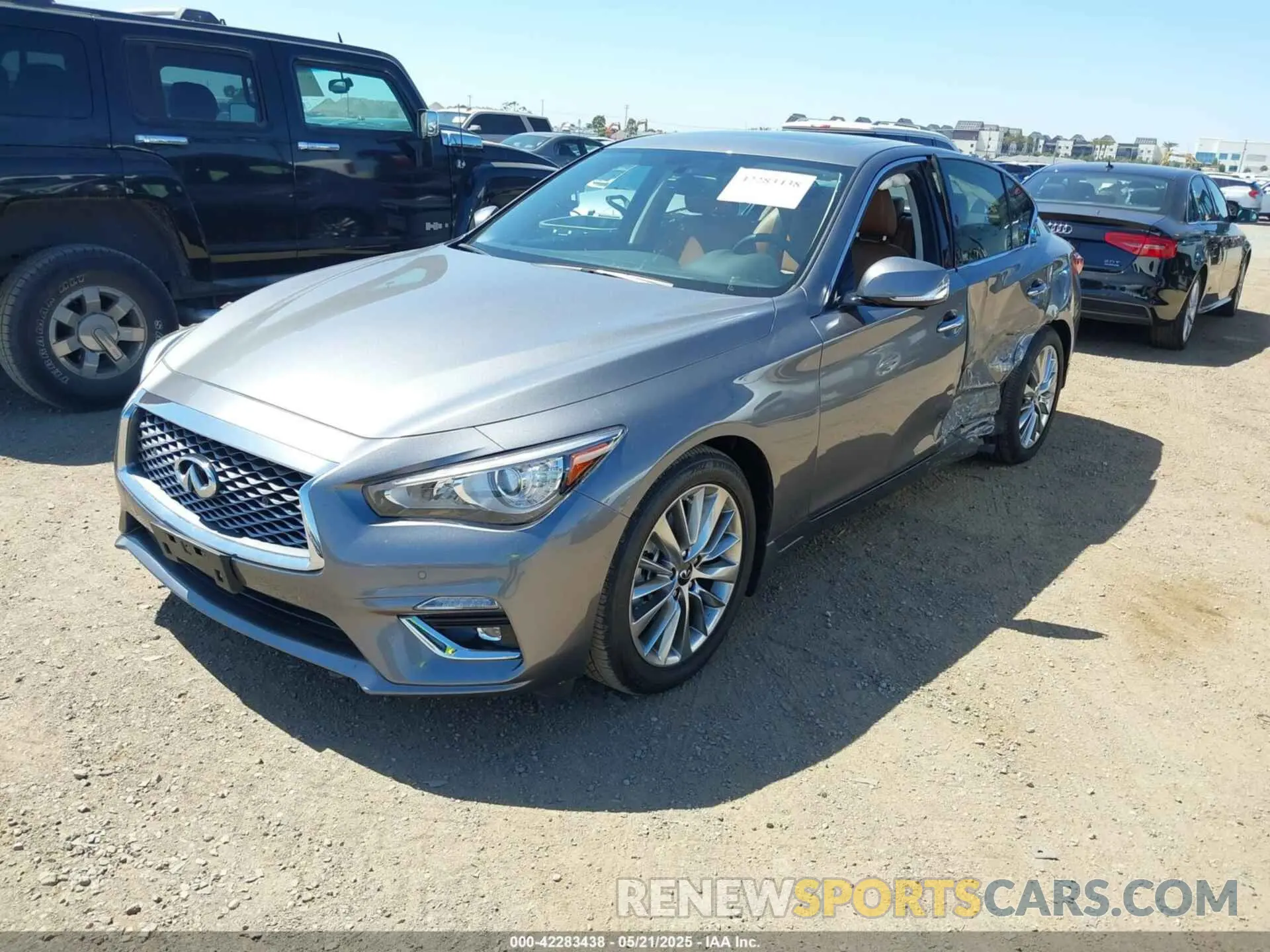 2 Фотография поврежденного автомобиля JN1EV7BP3RM601616 INFINITI Q50 2024