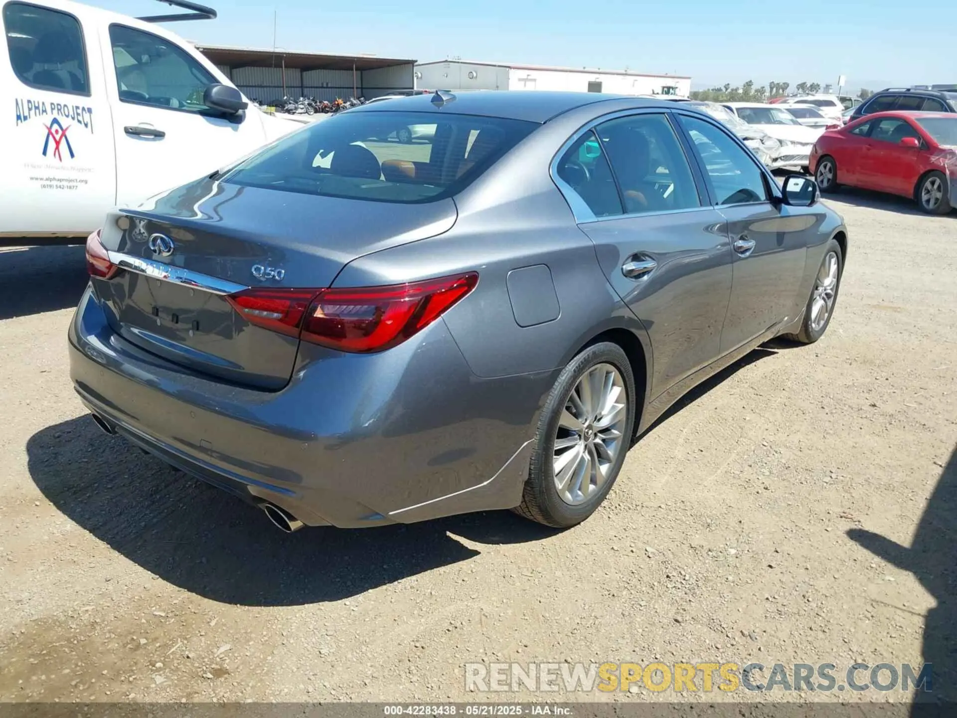 4 Фотография поврежденного автомобиля JN1EV7BP3RM601616 INFINITI Q50 2024