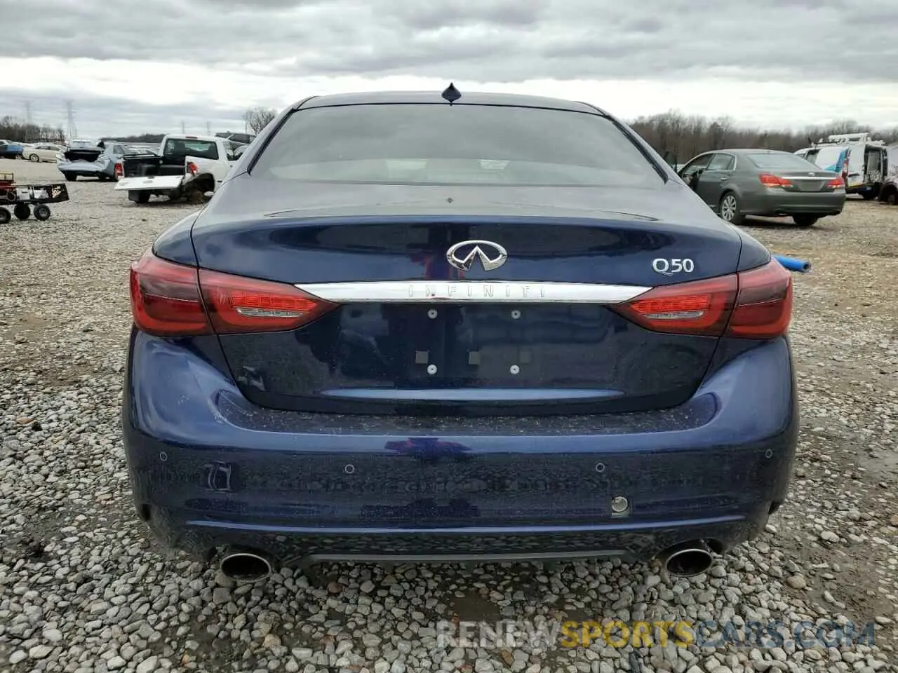 6 Photograph of a damaged car JN1EV7BP5RM601570 INFINITI Q50 2024
