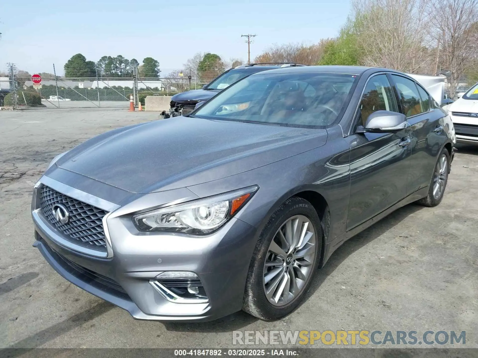 2 Фотография поврежденного автомобиля JN1EV7BP6RM601271 INFINITI Q50 2024