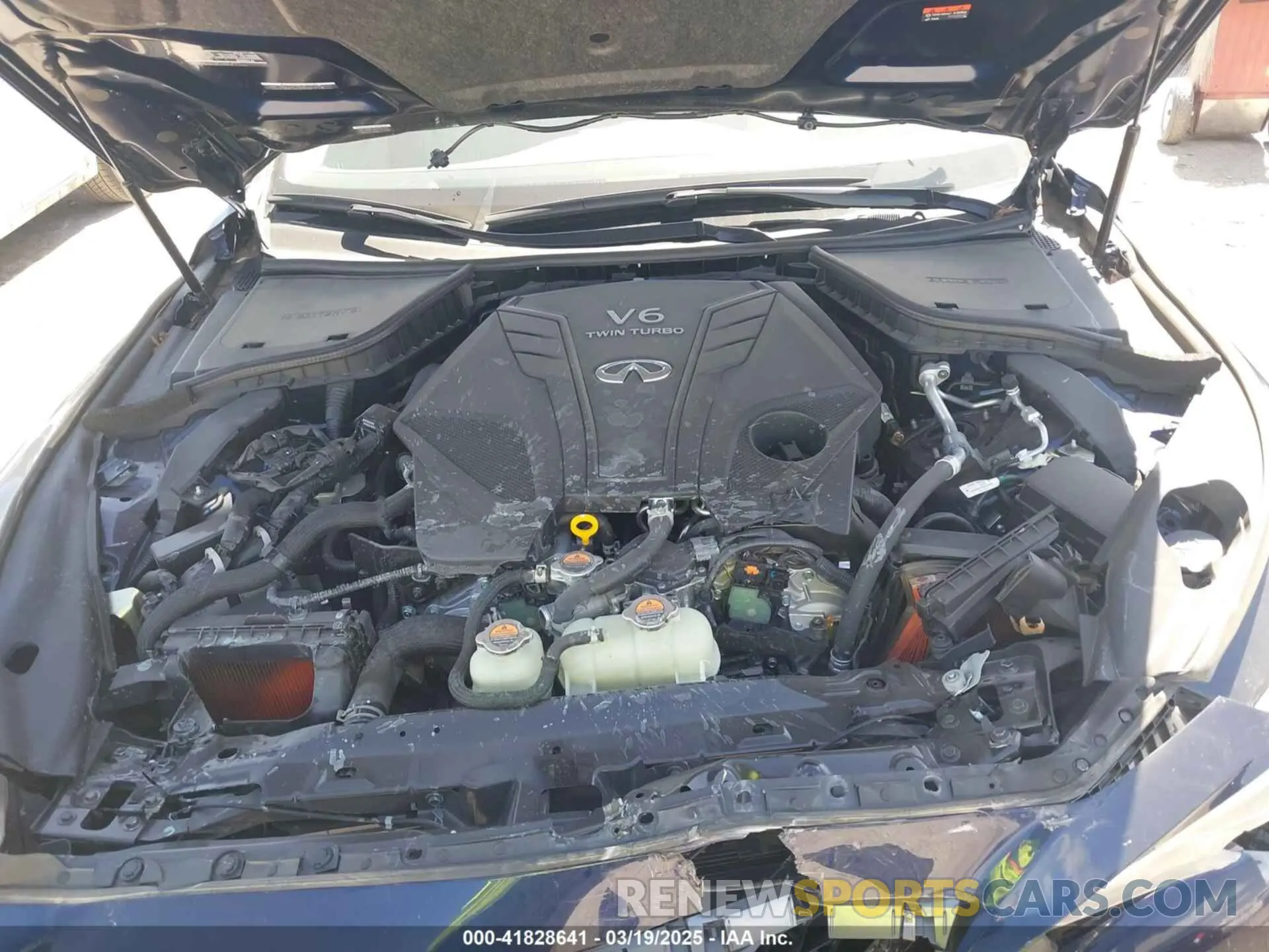 10 Photograph of a damaged car JN1EV7BP8RM601742 INFINITI Q50 2024
