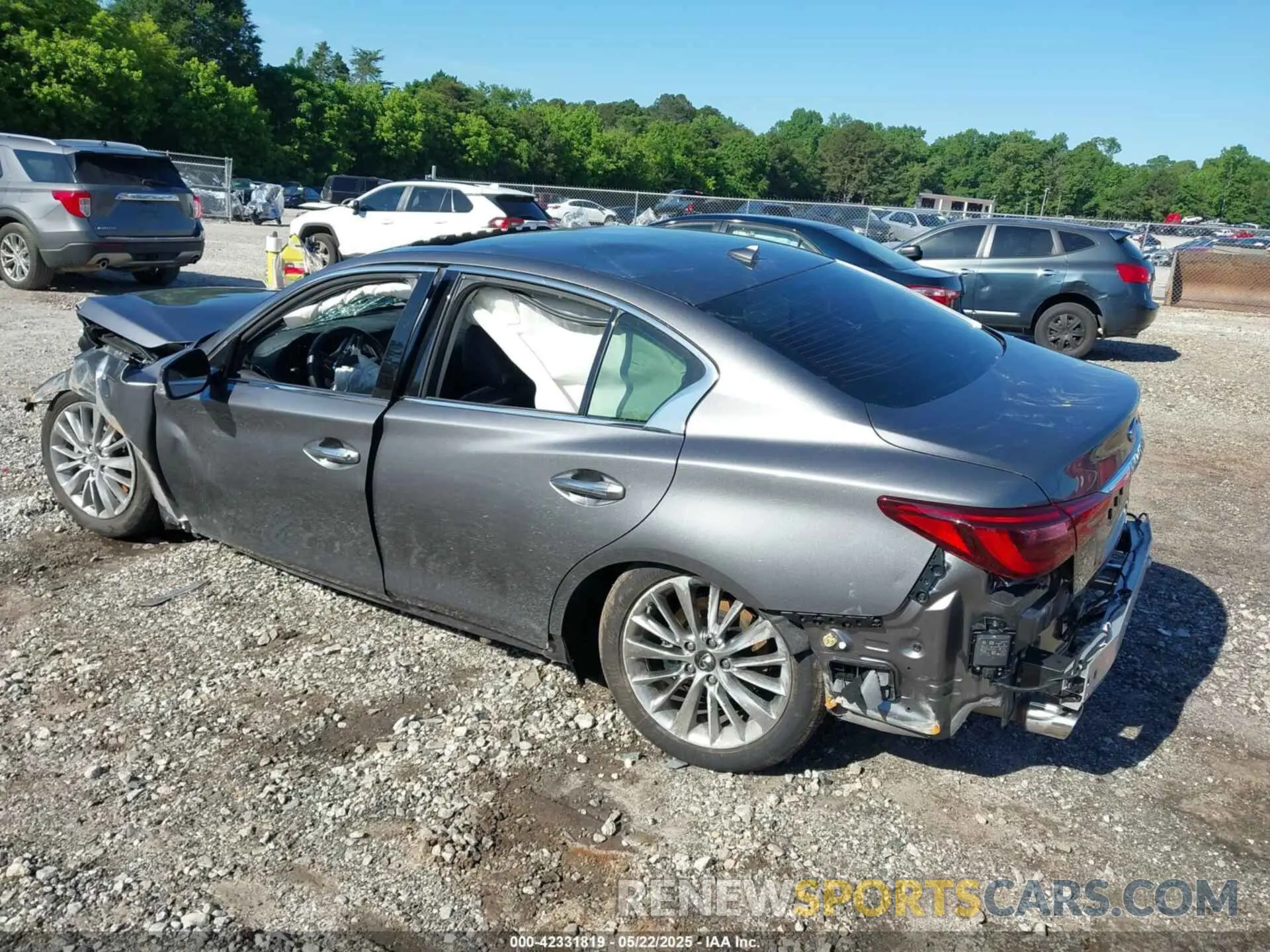 3 Фотография поврежденного автомобиля JN1EV7BP9RM601099 INFINITI Q50 2024