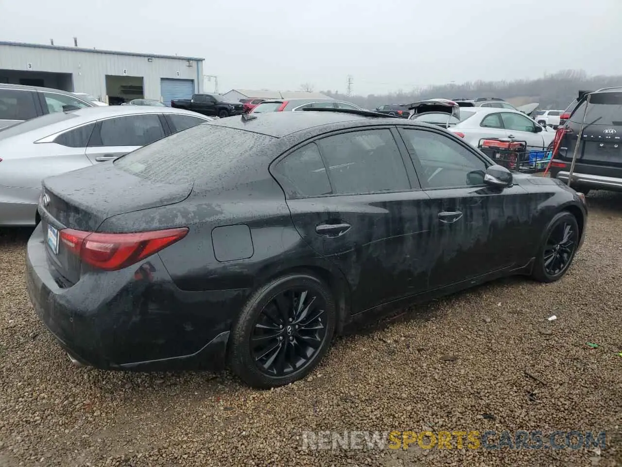 3 Photograph of a damaged car JN1EV7BR1RM632476 INFINITI Q50 2024