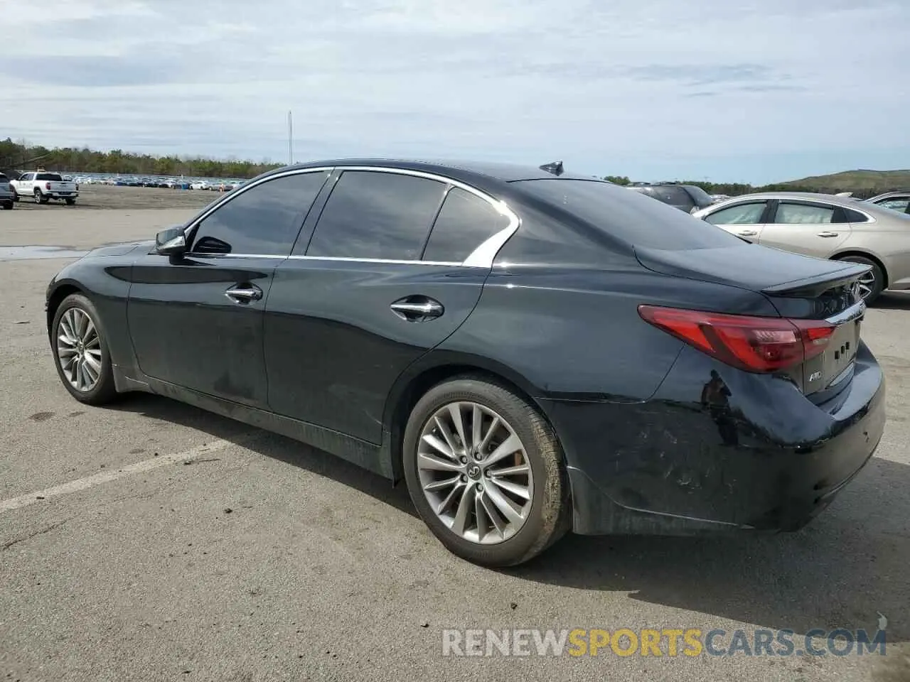 2 Photograph of a damaged car JN1EV7BR6RM630450 INFINITI Q50 2024