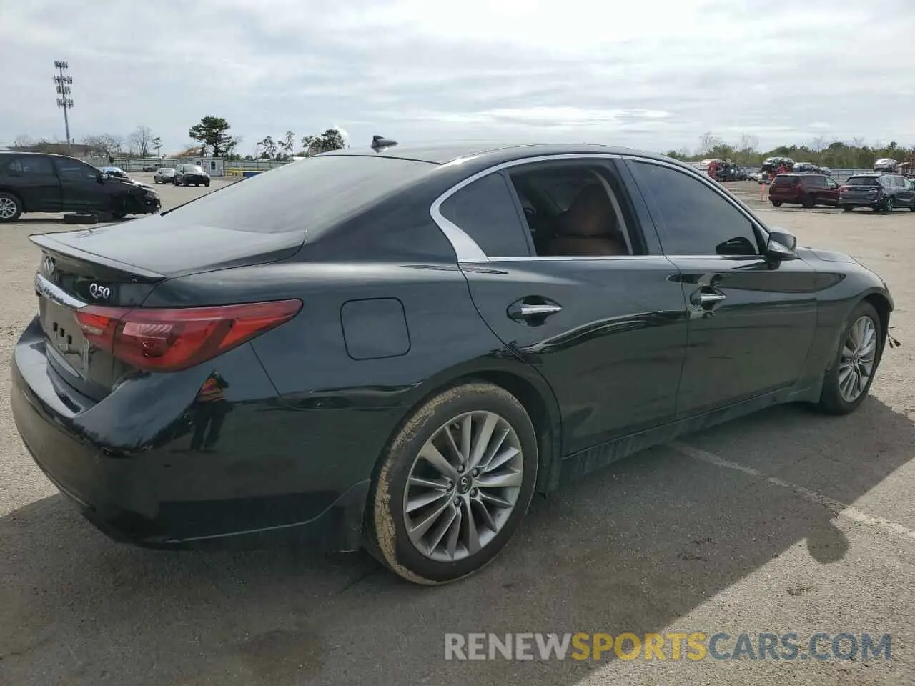 3 Photograph of a damaged car JN1EV7BR6RM630450 INFINITI Q50 2024