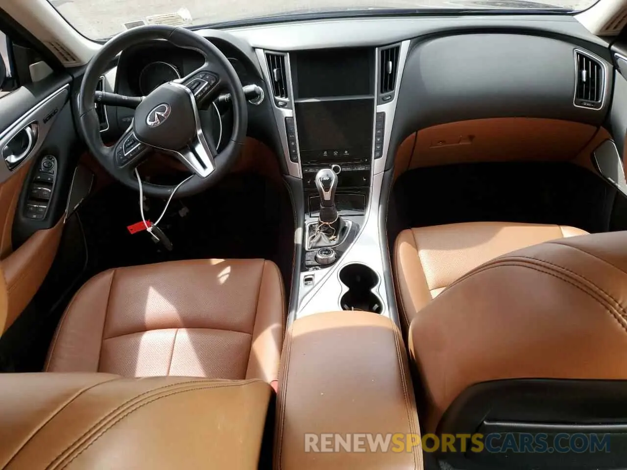8 Photograph of a damaged car JN1EV7BR6RM630450 INFINITI Q50 2024