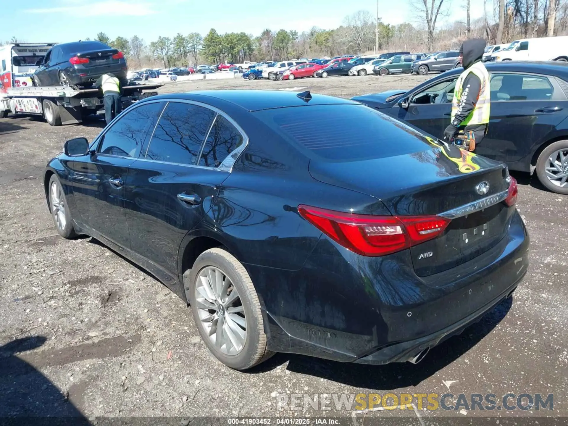 14 Фотография поврежденного автомобиля JN1EV7BR6RM632411 INFINITI Q50 2024
