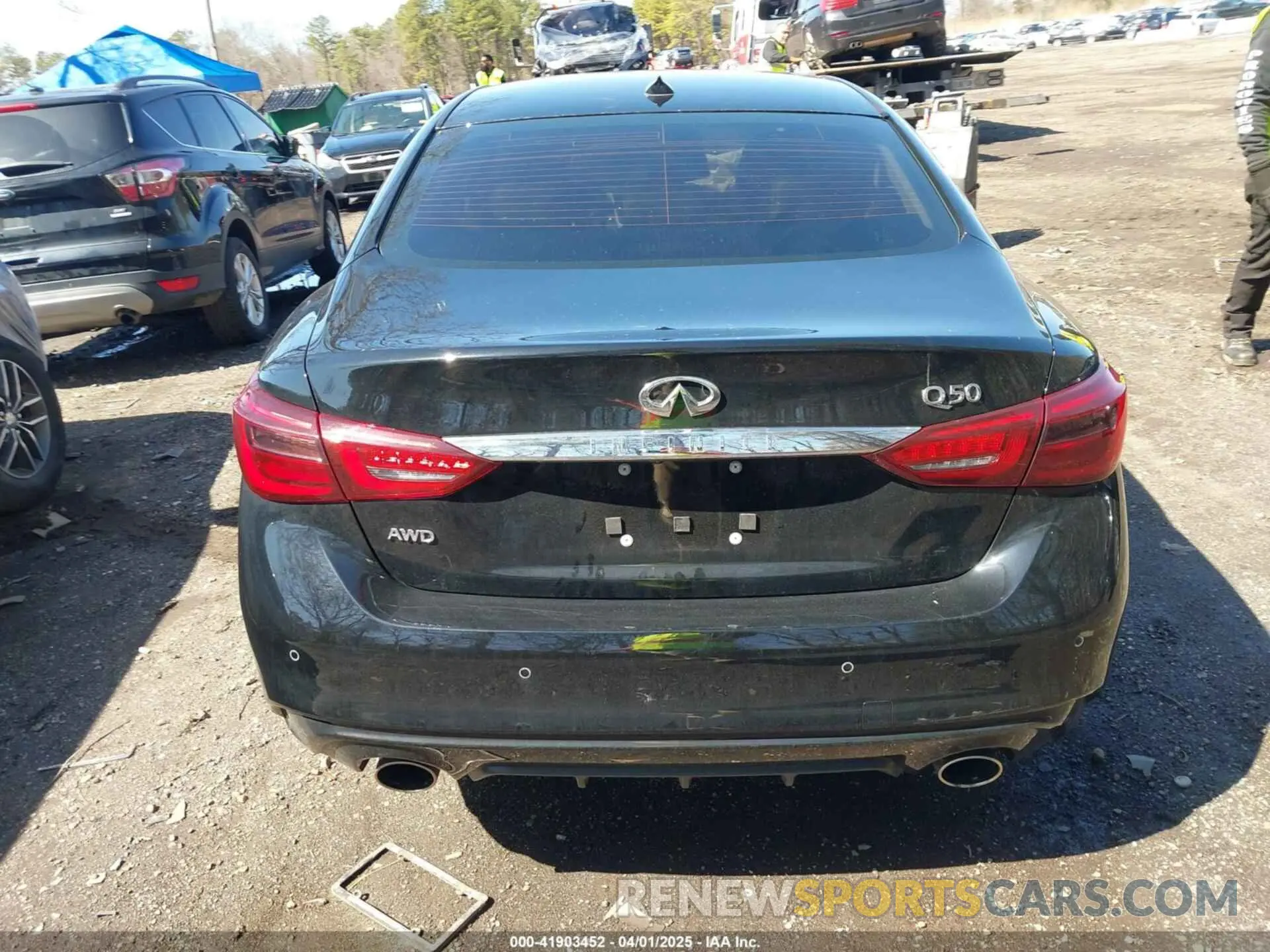 16 Фотография поврежденного автомобиля JN1EV7BR6RM632411 INFINITI Q50 2024