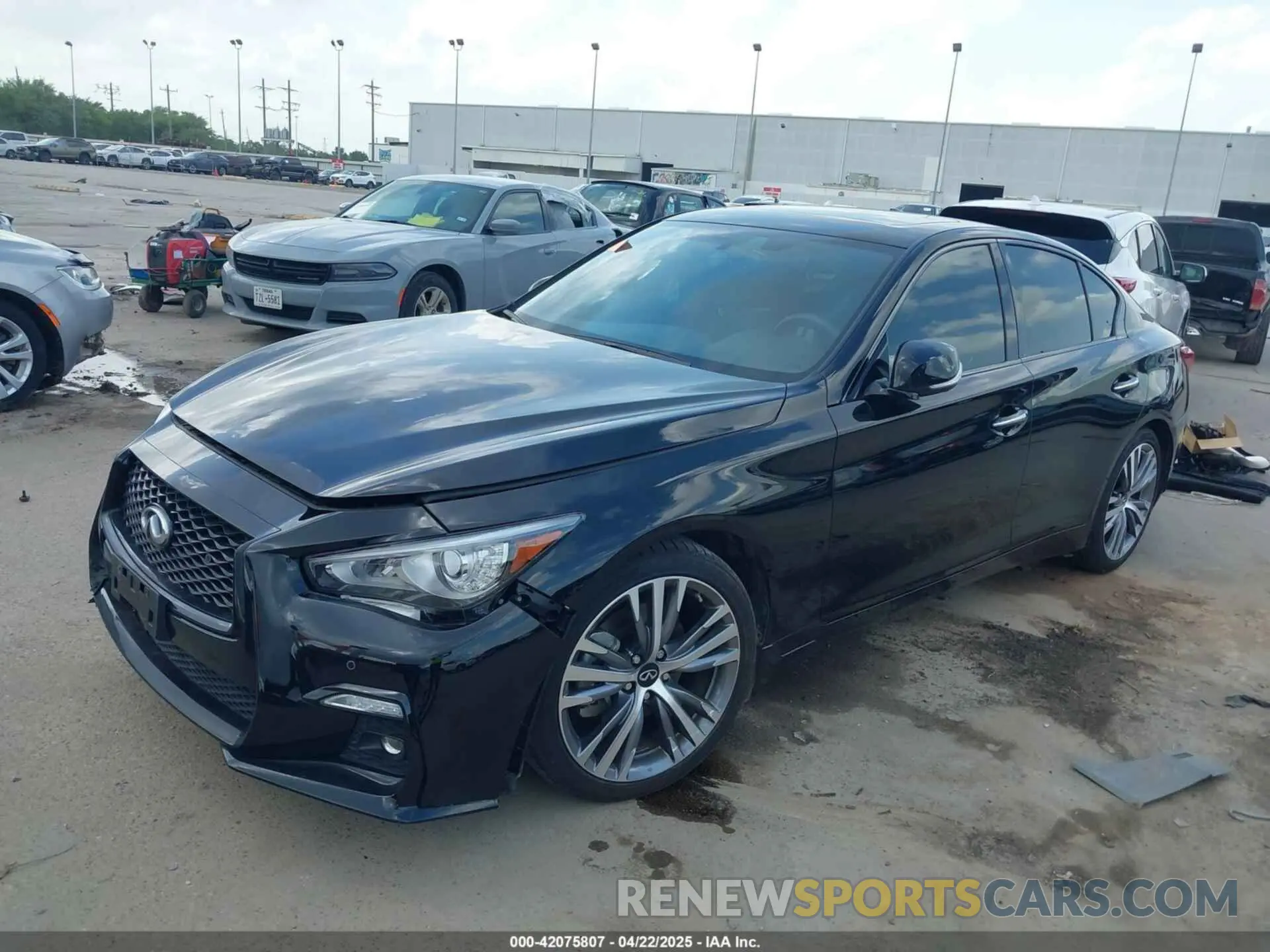 2 Фотография поврежденного автомобиля JN1EV7CP7RM600256 INFINITI Q50 2024