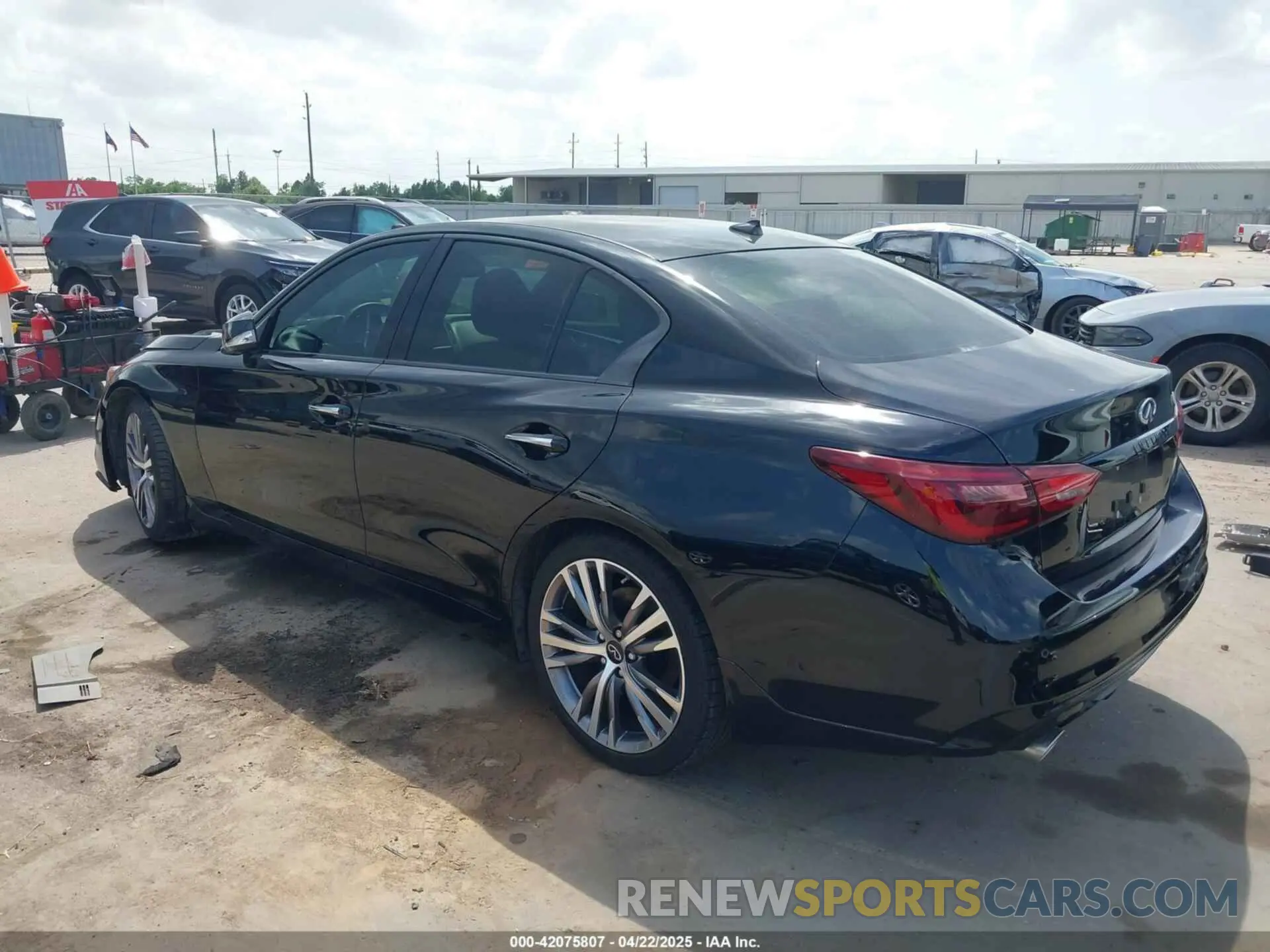 3 Фотография поврежденного автомобиля JN1EV7CP7RM600256 INFINITI Q50 2024