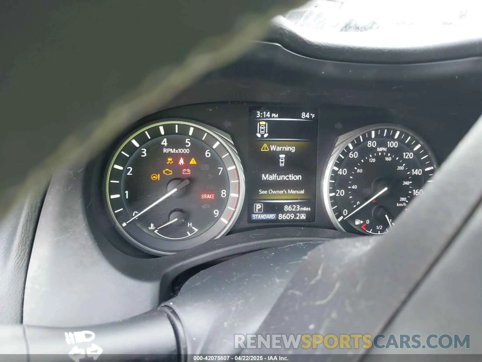7 Фотография поврежденного автомобиля JN1EV7CP7RM600256 INFINITI Q50 2024