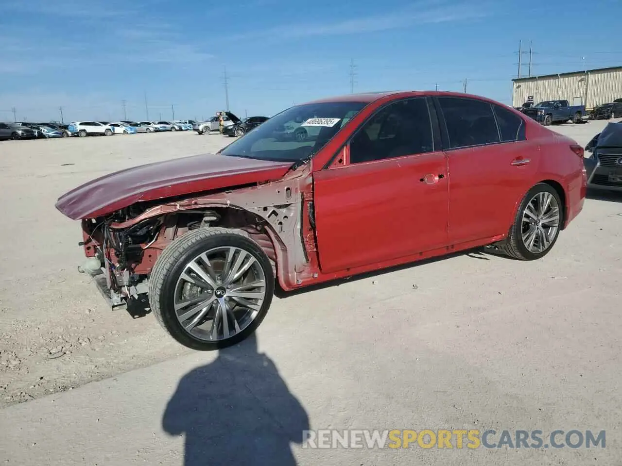 1 Фотография поврежденного автомобиля JN1EV7CP8RM600010 INFINITI Q50 2024