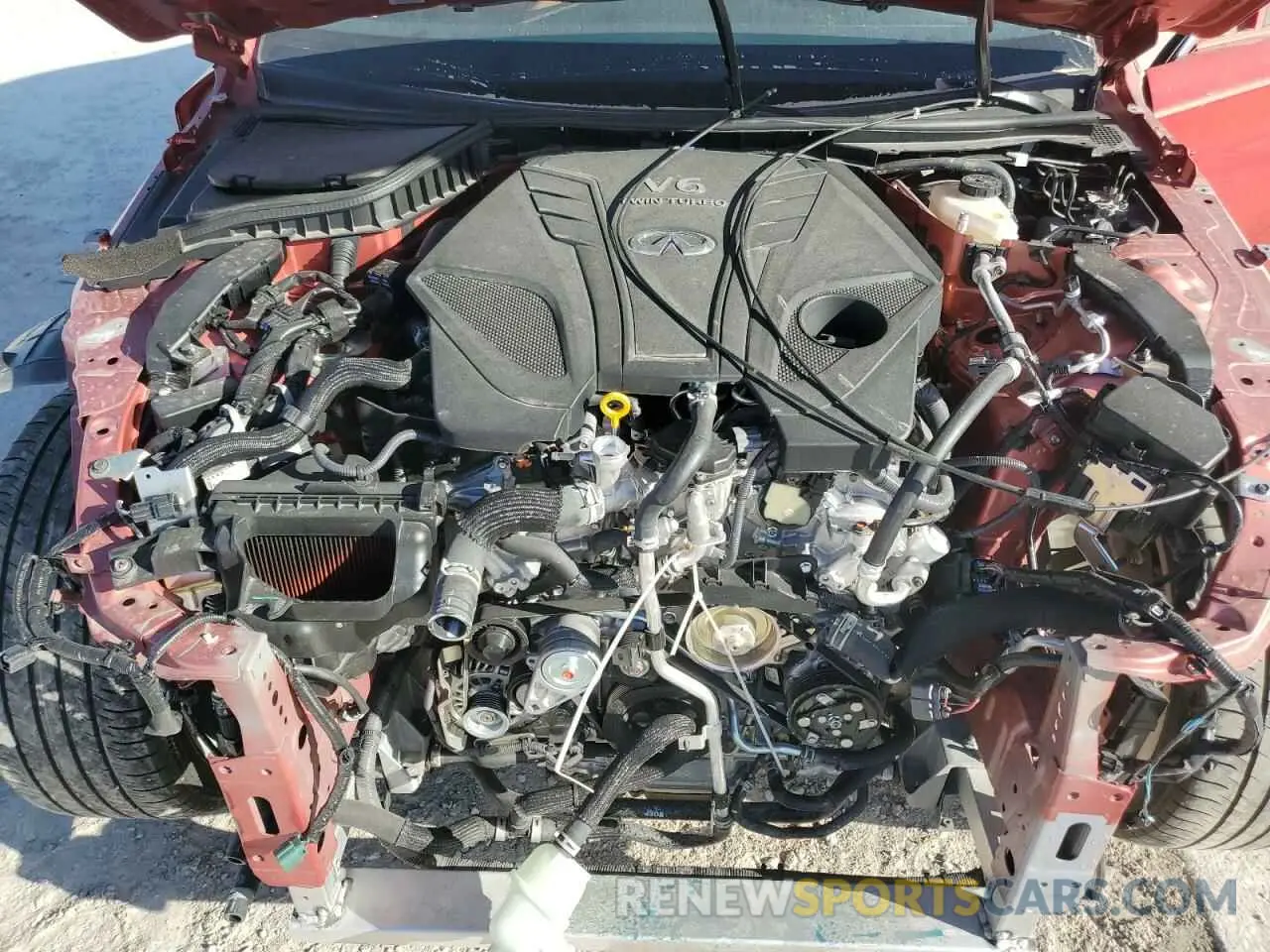 11 Фотография поврежденного автомобиля JN1EV7CP8RM600010 INFINITI Q50 2024